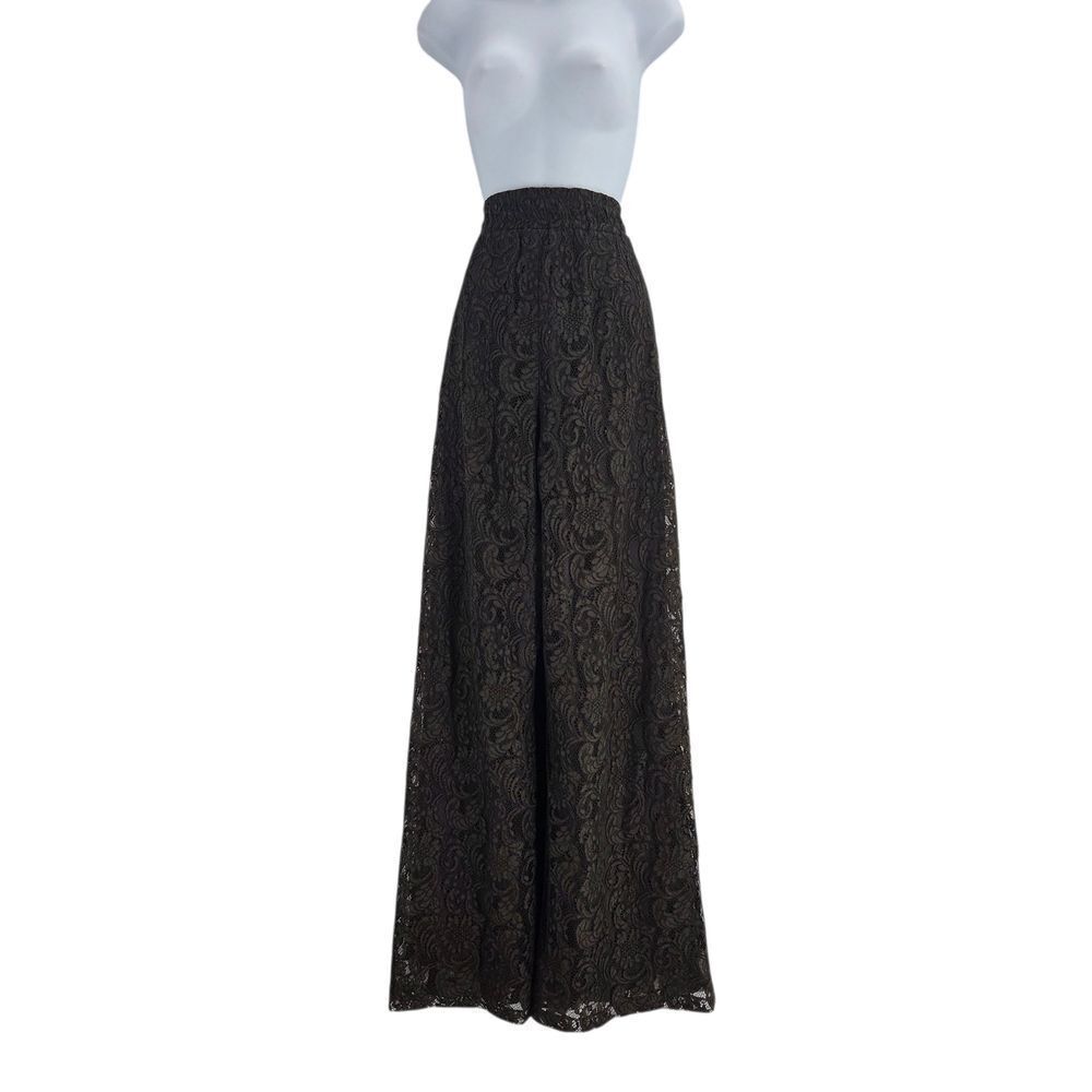 Sachin + Babi Black Lace Maxi Pants